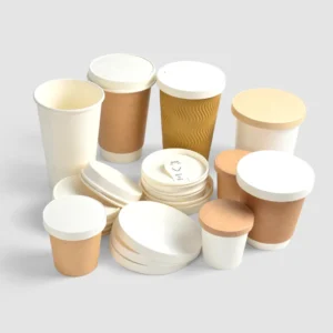 Hot Sale Disposable Composable Lid for Paper Cup Food Grade Paper Lid Cover