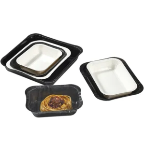 Factory Customizable Disposable Paper Food Tray Pig Chicken Meat Food Packaging Trays Meat Tray