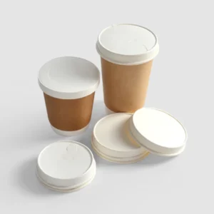 80mm Paper Coffee Cup Lid Covers for Paper Cups 90mm Paper Lids