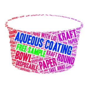 Custom Printing Craft Grade 500 750 1000ml Take Away With Lids Packing Kraft Single Wall Fast Food Salad Bowls