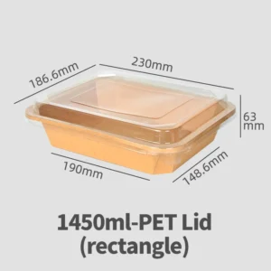 Custom Eco Friendly Disposable Waterproof Kraft Paper Octagonal Bowl with Lid for Cookie and Salad Takeout Food Packaging