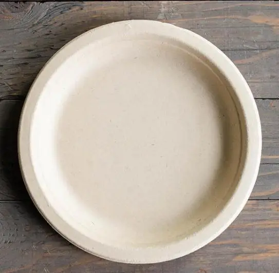 Eco Party Biodegradable Sugarcane Pulp Tableware Bagasse Plate