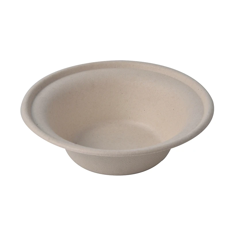 Disposable Paper Pulp Biodegradable Takeout Take Away Sugarcane Bagasse Bowl - Image 2