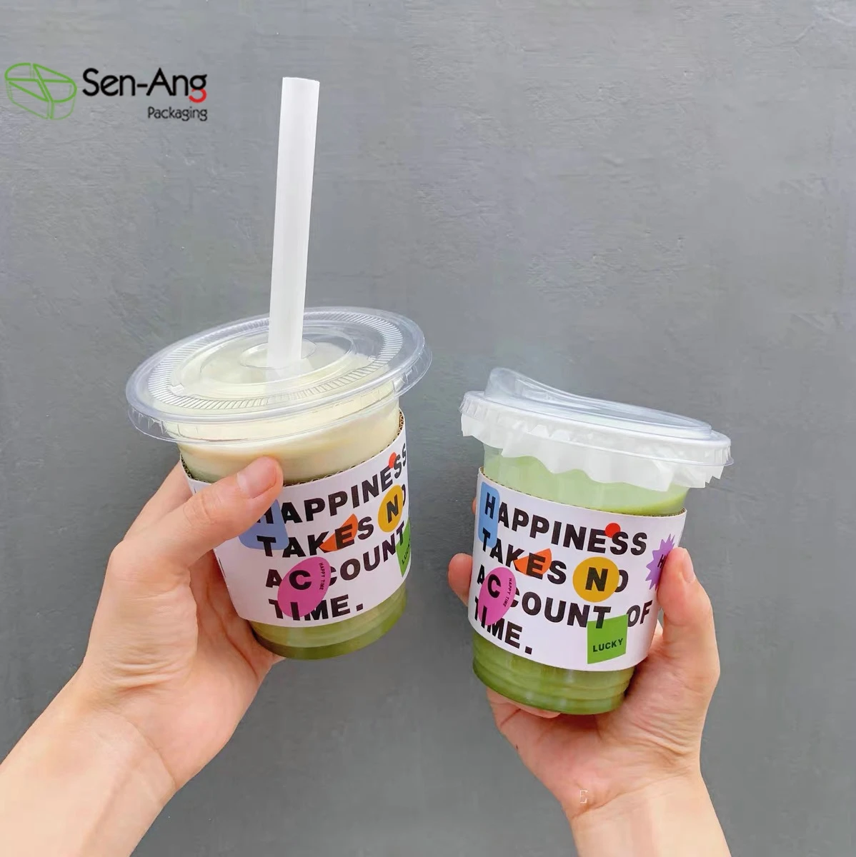 Factory Price Eco Friendly Individually Wrapped Printing Biodegradable Paper Straw