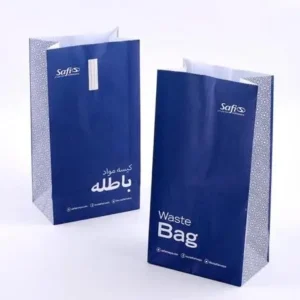 Customized Printing Disposable Sickness Paper Bag Airline Paper air Sickness Bag