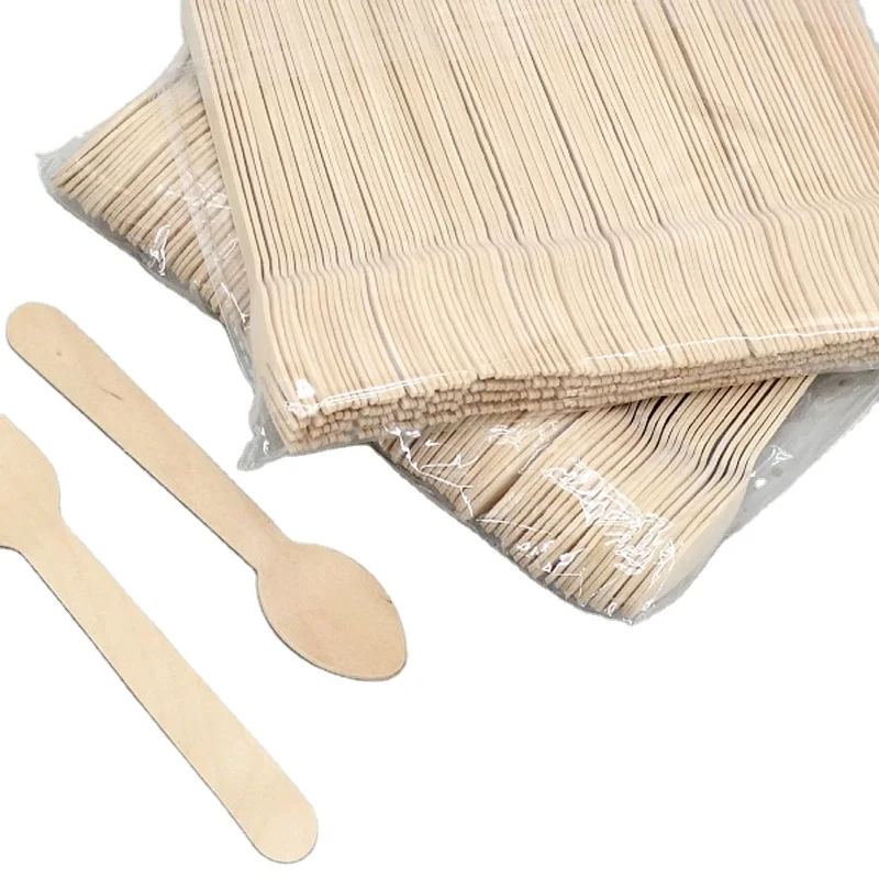 Disposable Packing Mini Cutlery Set Wooden Wooden Fork /knife and Paper Napkin Set