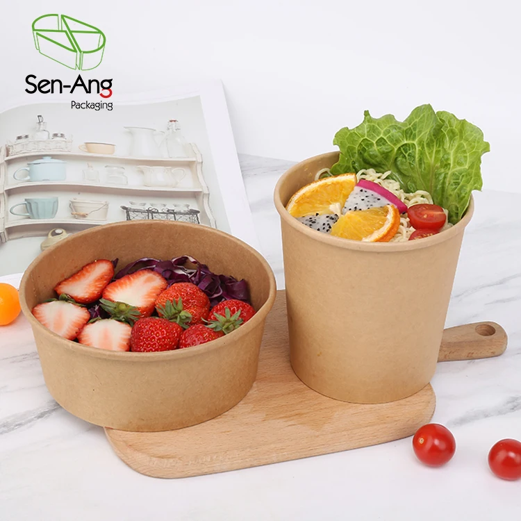 1300ml 1500ml Paper Soup Container Disposable Soup Cup Bucket with PP or PET Lid - Image 5