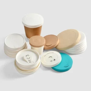 Craft Paper Lid for Biodegradable Disposable Food Grade Ice Cream Cups