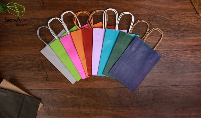 Oil Proof 50 Pc 11Cm X 21Cm 5Cm Xixi Without Handle Eco Friendly Kraft Paper Bag Custom - Image 2