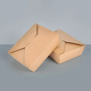 Custom Printed Restaurant Disposable to Go Lunch Tacos Burger Container Paper Packing Takeout Takeway Food Box