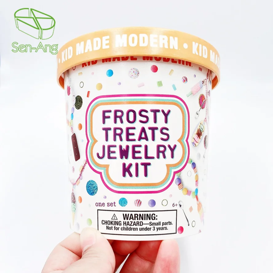 Printed Logo Disposable 7oz 8oz 20oz 24oz 9oz 12oz 14oz Frozen Yogurt Ice Cream Paper Packaging Cup