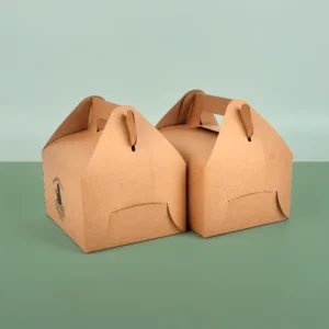 Fashion Paper Disposable Luxury Mini 6Inch Packaging for Take Way Cake Box