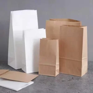 Paper Bags for Food Takeaway Brown Kraft Paper Bags