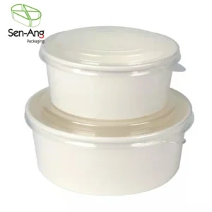 Best Selling Soup Bucket Lid 8Oz 12Oz 16Oz 26Oz 32Oz 1000Ml 1100Ml 1300Ml With Cover Salad Bowl Paper