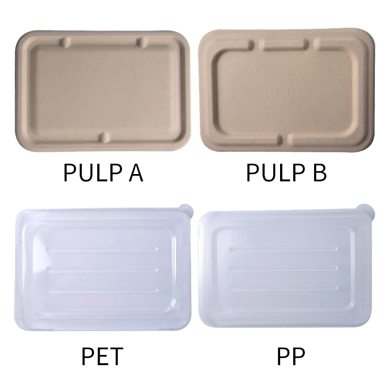 Wholesale Custom Disposable Biodegradable Food Packaging Container with Lid - Image 5