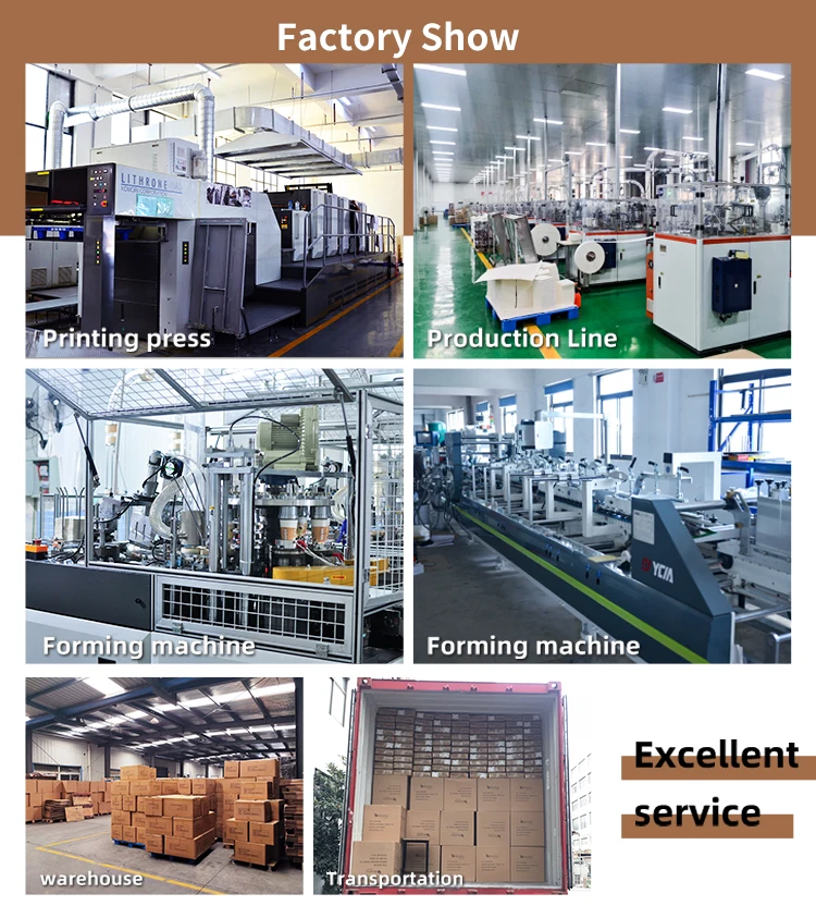 White Brown Takeout Round Waterproof Oilproof Soup Disposable Kraft Paper Salad Bowl with Lid - Image 6