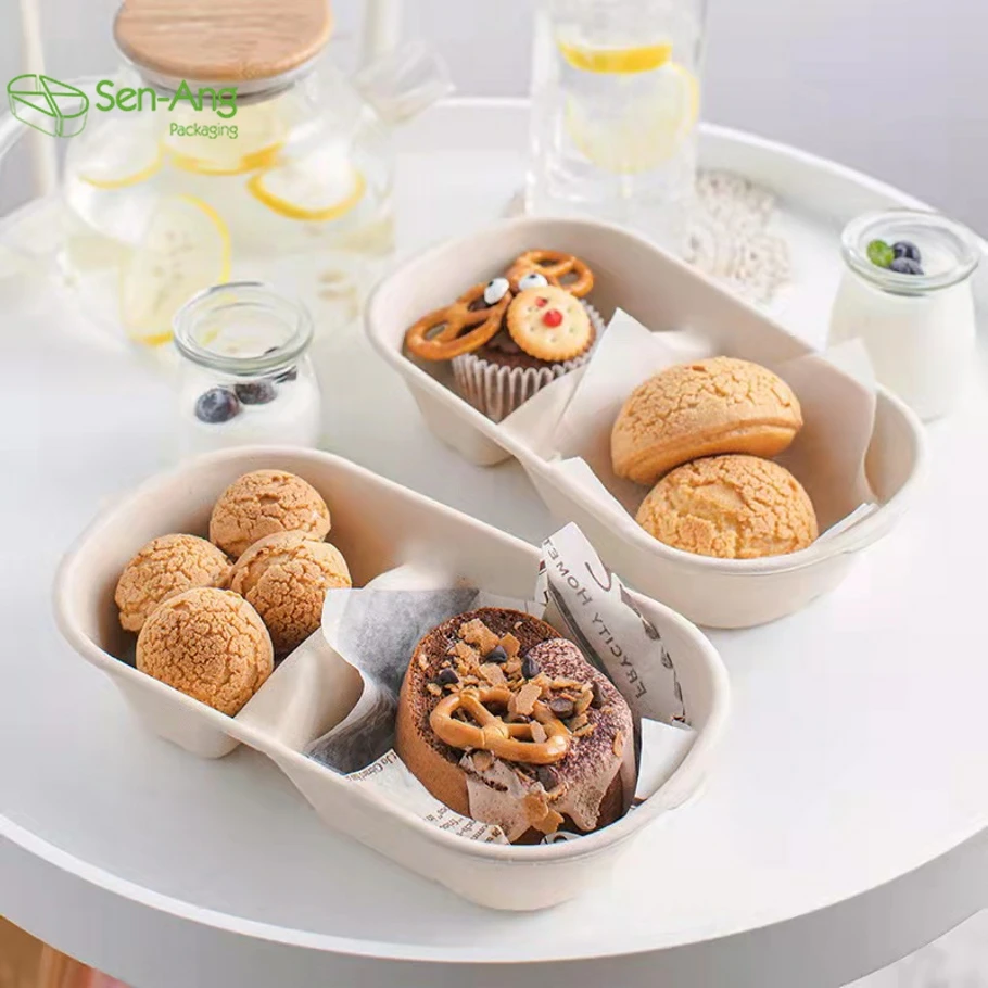 New Arrival Sushi Container Sugarcanepulp Sugarcanebentolunchbox 700Ml Sustainable Sugarcane Fibre Box - Image 6