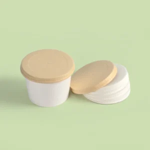 16oz Kraft Ripple Wall Disposable to Go Paper Coffee Cups With Paper Lid