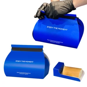 Customised Hot Sales Folding Paper Cardboard swiss Roll Boxes Bakery Biscuit Cookie Donut Box Packaging with logo