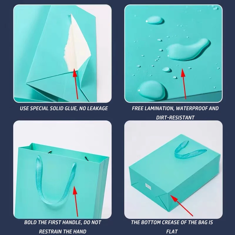 Custom Logo Wine Party Pink White Tissue Paper for Yiwu Customizable Gift Bag - Image 3