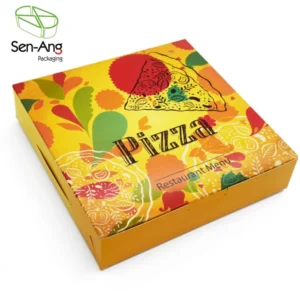 9 24 7 11 Rectangle Disposable Corrugated Delivery Pizza Box 16 Inch