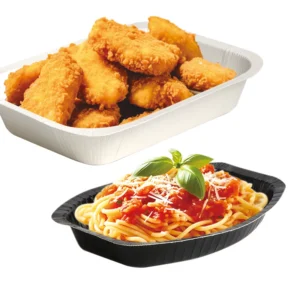 Reversible Rectangular Pressed Paper Tray Eco-Friendly and Food Grade Reusable for Bread Salad Sugar Food Storage