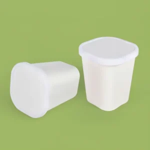 Factory Price White Packaging Bowl Packing 16Oz Frozen Yogurt Eco Friendly Ice Cream Paper Cup With Lid