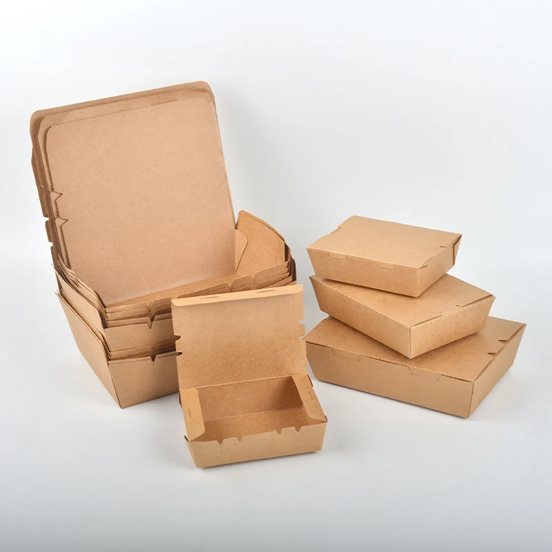 1600 Customized Food Grade Paper Packaging French Fried Chicken Box - Image 5