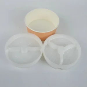 Morden Style Multi Size Kraft Salad Soup Paper Bucket 500 750 1000Ml Packaging Cup Bowl With Lid