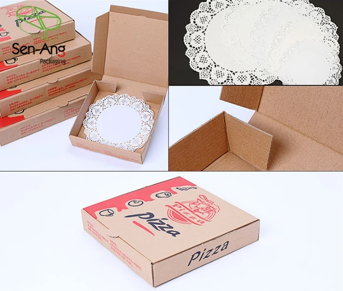 Wholesale Multi Size Cardboard 11 Inch 10 Packaging Pizza Take Away Box - Image 5