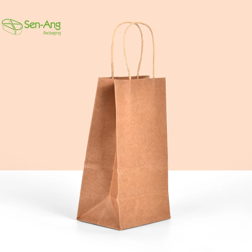 Best Price Small No Custom Size With Handle White Paper Bag Bulk - Image 4