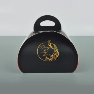 Good Quality Eco-Friendly Packing Eco Friendly Cake 9 Donut Handle Custom Sandwich Box With Window