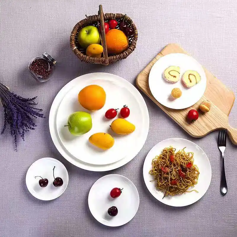 Eco Party Biodegradable Sugarcane Pulp Tableware Bagasse Plate - Image 2