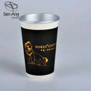 China Wholesale in Stock Disposable 6oz 9oz 10oz 16oz 20oz 22oz 12oz Takeaway Cups