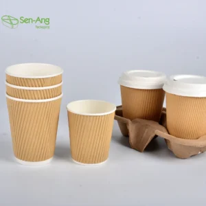 7oz 8oz 20oz 24oz 9oz 12oz 14oz Disposable Corrugated Paper Coffee Cup