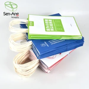 Oil Proof 50 Pc 11Cm X 21Cm 5Cm Xixi Without Handle Eco Friendly Kraft Paper Bag Custom