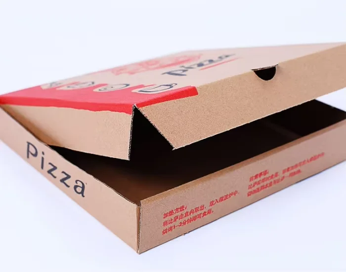 Carton 6 7 8 12Inch With Logo Custom Corrugated Kraft Paper Pizza Box