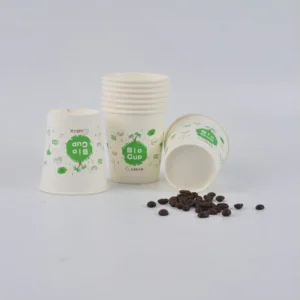 6.5Oz Hot Food Grade Plain 12Oz 16Oz With Lid No Plastic Paper Cup