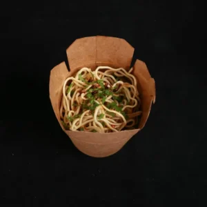 Custom Gift Storage Spicy Spaghetti Dry Ready 24Oz Take Away Pasta Packaging for Noodle Paper Box
