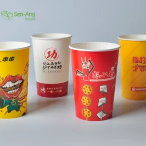 Genuine Fried Chicken Box Packaging Disposable Food Packing Cup Eco-Friendly Popcorn Paper Bucket