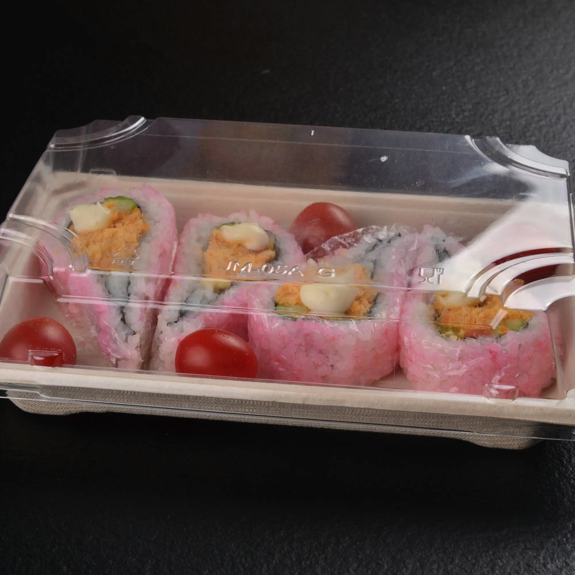 Zuckerrohr Xxl Wooden Wood Verpackung White Card Board Food Grade Sushi Container Box - Image 4