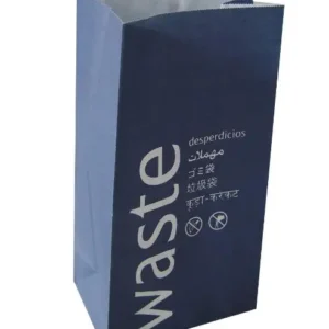 High Quality Custom Printed Travel Airsickness Bags Kraft Paper Sickness Bags