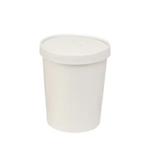 16Oz Out With Takeout Bowl Take Way Kraft Salad Away Pack Cup Lid Square Paper Soup Bucket