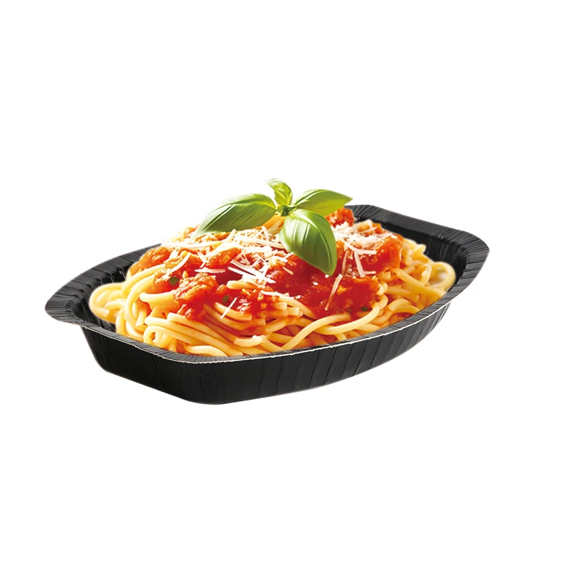 Reversible Rectangular Pressed Paper Tray Eco-Friendly and Food Grade Reusable for Bread Salad Sugar Food Storage - Image 4