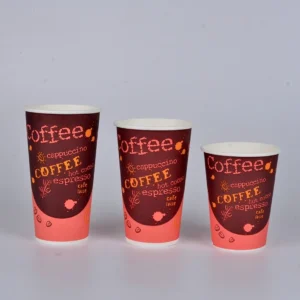 Good Quality Disposable Craft Paper Cups for Coffee & Wine 24 Oz/4/8/12 Oz Sizes Food Grade Custom Logo