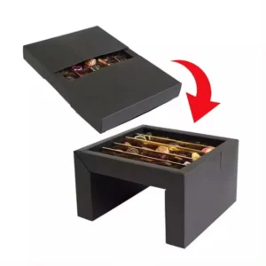 Packing Foldable Drawer Eco Friendly Corrugated Box High Quality Recycled Custom Logo Folding Paper Box Pastry Box