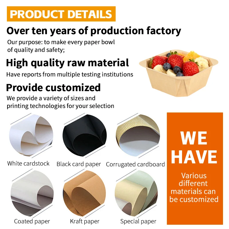 Wholesale Recyclable Material for Farms Fruit Shops Retail Fruit Vent Holes Paper Produce Trays with Plastic Wrap Seal - Image 4