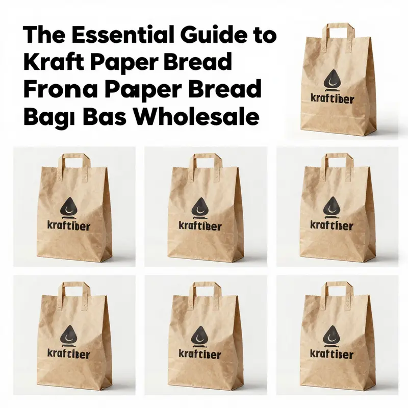 Kraft paper bread bags displayed in a vibrant bakery setting, emphasizing their popularity and eco-conscious design.