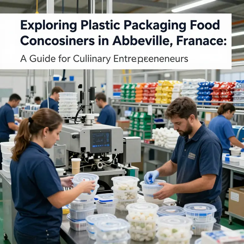 Manufacturing facility in Abbeville contributing to the local supply of plastic food packaging containers.