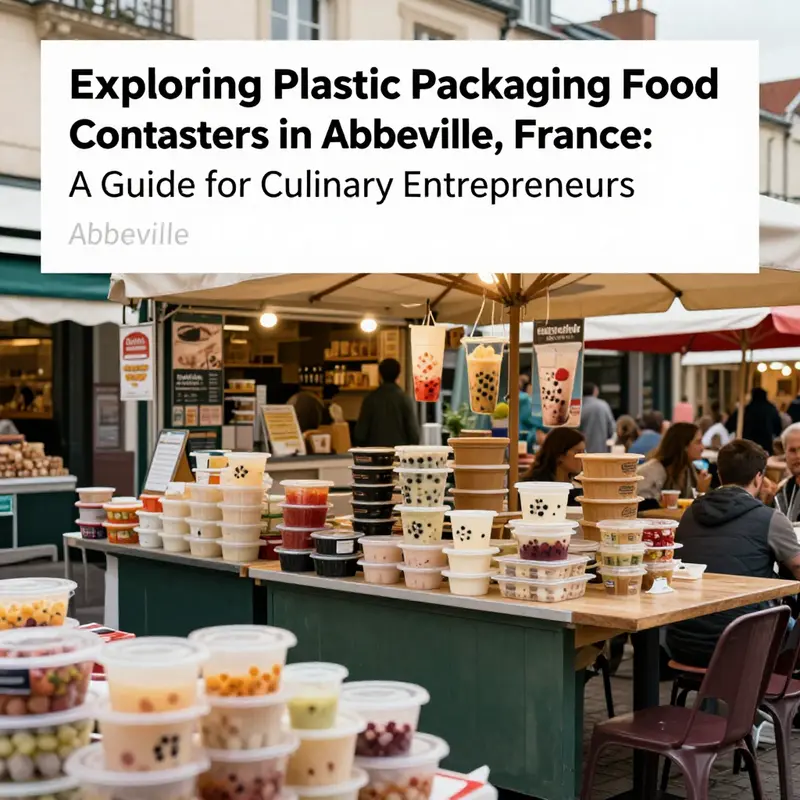 Manufacturing facility in Abbeville contributing to the local supply of plastic food packaging containers.
